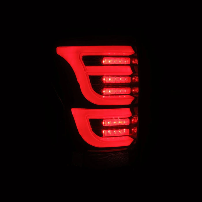 AlphaRex LUXX-Series Black-Red LED Tail Lights For Tundra (2007-2013)