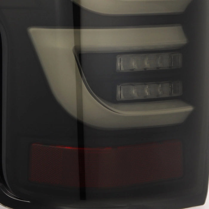 AlphaRex LUXX-Series Black LED Tail Lights For Tundra (2007-2013)