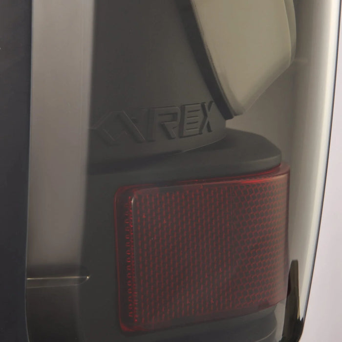 AlphaRex LUXX-Series Black LED Tail Lights For Tundra (2007-2013)