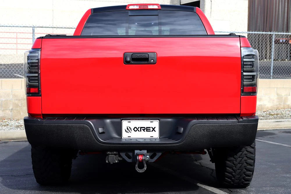 AlphaRex LUXX-Series Black LED Tail Lights For Tundra (2007-2013)