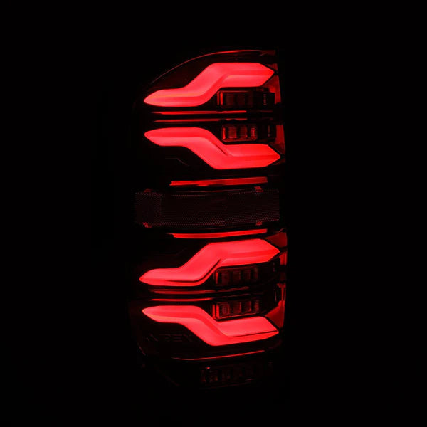 AlphaRex LUXX-Series Black LED Tail Lights For Tundra (2014-2021)