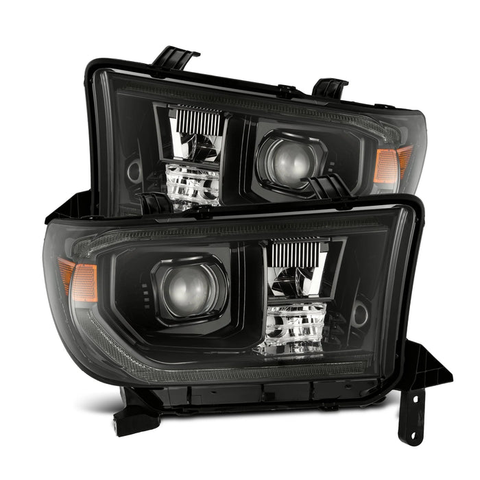 Alpharex MK II LUXX Series Alpha-Black LED Projector Headlights (2007-2013)