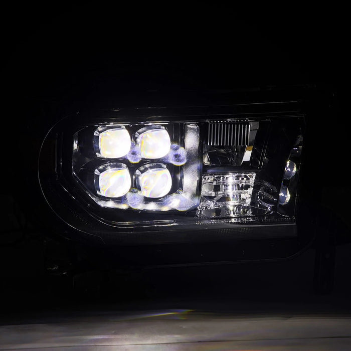 Alpharex MK II NOVA Series Alpha-Black LED Projector Headlights (2007-2013)