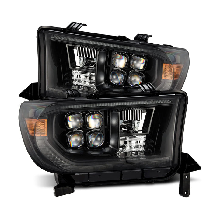 Alpharex MK II NOVA Series Alpha-Black LED Projector Headlights (2007-2013)