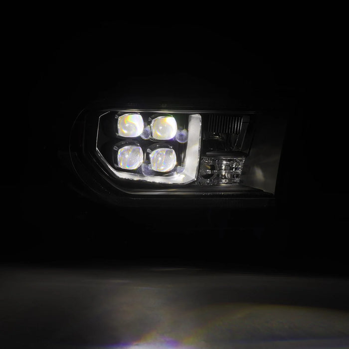 Alpharex MK II NOVA Series Black LED Projector Headlights (2007-2013)