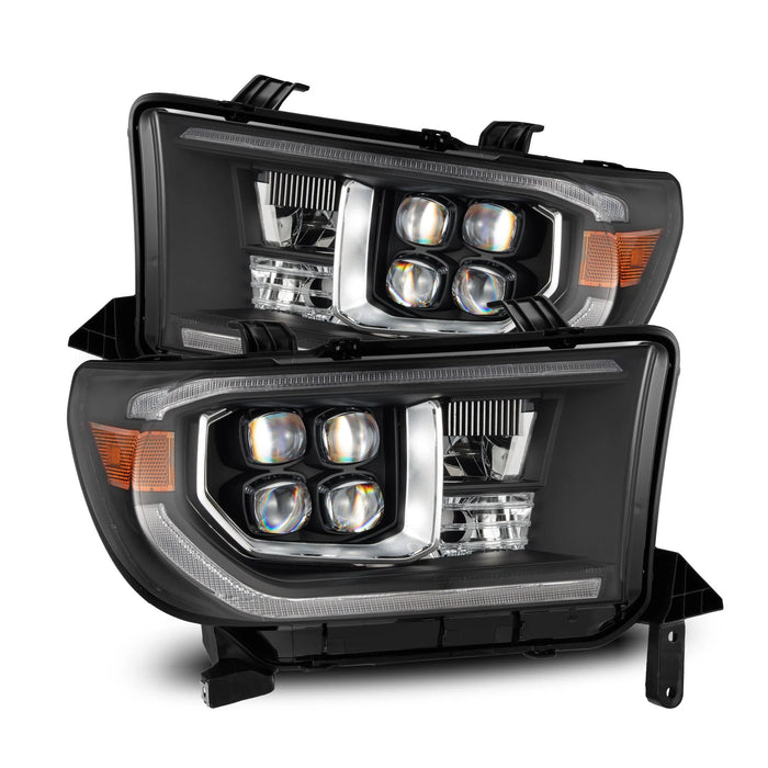 Alpharex MK II NOVA Series Black LED Projector Headlights (2007-2013)