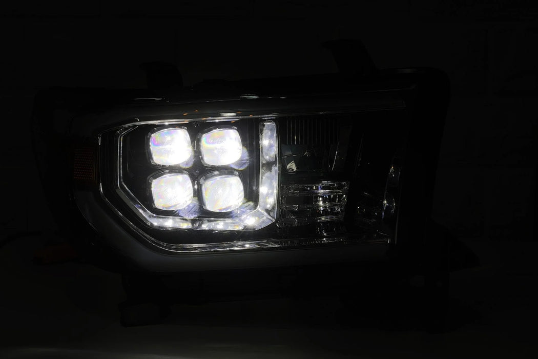 Alpharex NOVA Series Black LED Projector Headlights (2007-2013)