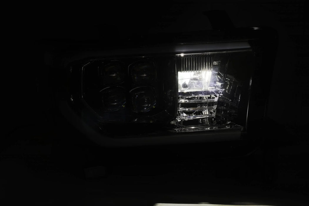 Alpharex NOVA Series Black LED Projector Headlights (2007-2013)