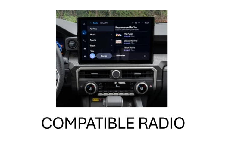 AJT Radio Knob Set For Tundra (2022-Current)