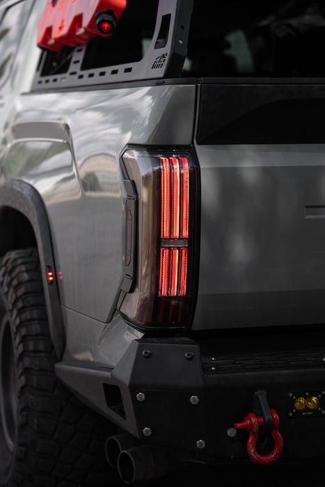 AlphaRex NOVA-Series Alpha Black Prismatic LED Tail Lights For Tundra (2022-Current)