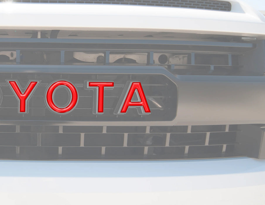 Tufskinz Grille Letter Overlays For Tundra (2014-2021)