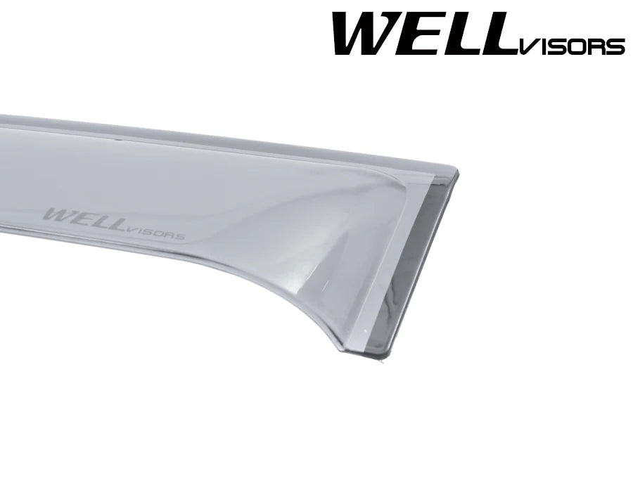 Well Visors Off-Road Series Window Deflectors Double Cab For Tundra (2007-2021)