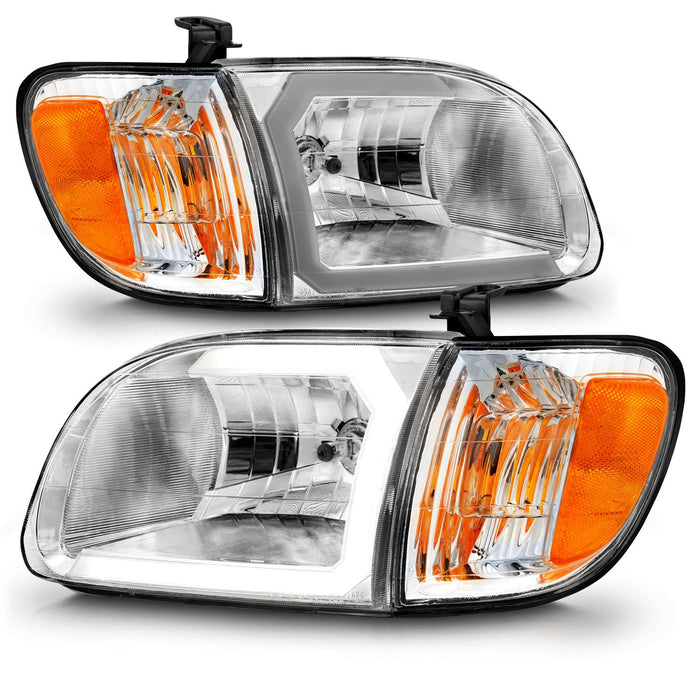 Anzo Crystal Plank Headlights For Tundra (2000-2004)