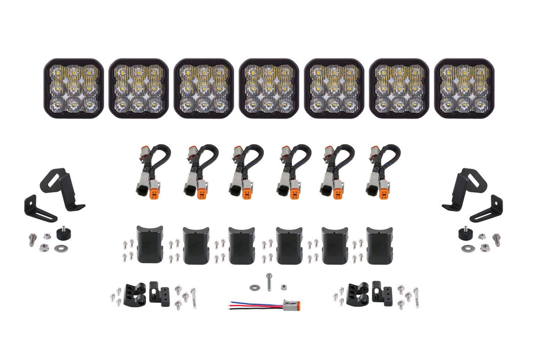 Diode Dynamics SS5 CrossLink 7-Pod LED Light Bar