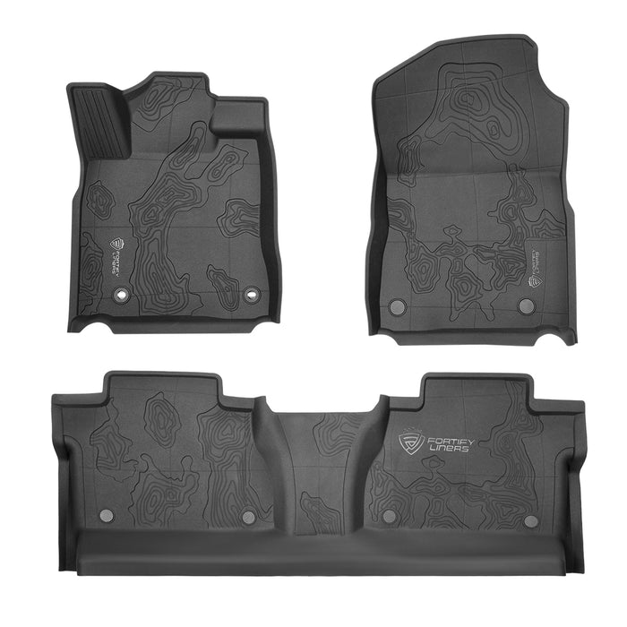 FortifyLiners Crewmax Cab Floor Liner For Tundra (2014-2021)