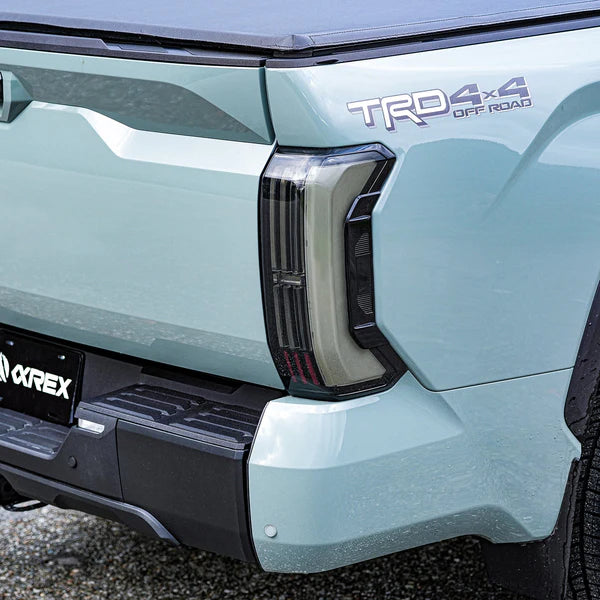 AlphaRex NOVA-Series Alpha Black Prismatic LED Tail Lights For Tundra (2022-Current)