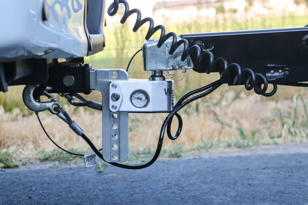 Weigh Safe Aluminum Adjustable Ball Mount Hitch