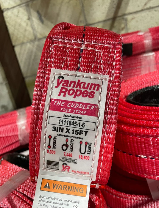 Yankum 3" Flat Tow Strap "Copperhead"